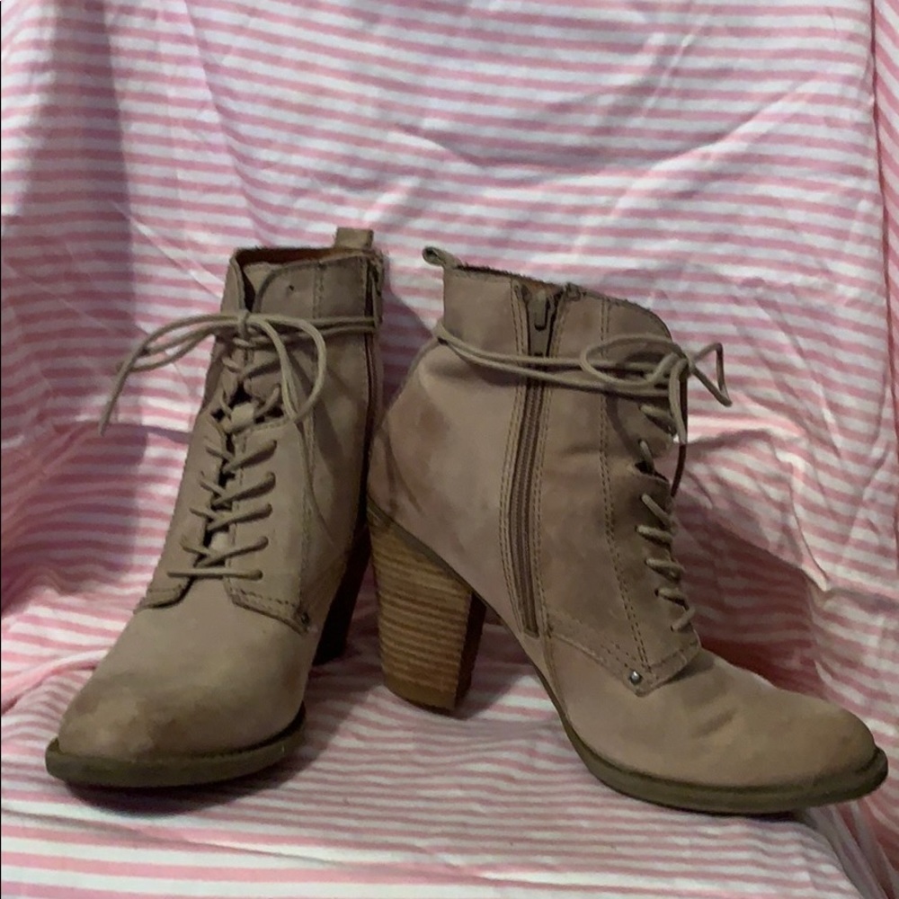 Aldo Minuk, high heel booties.